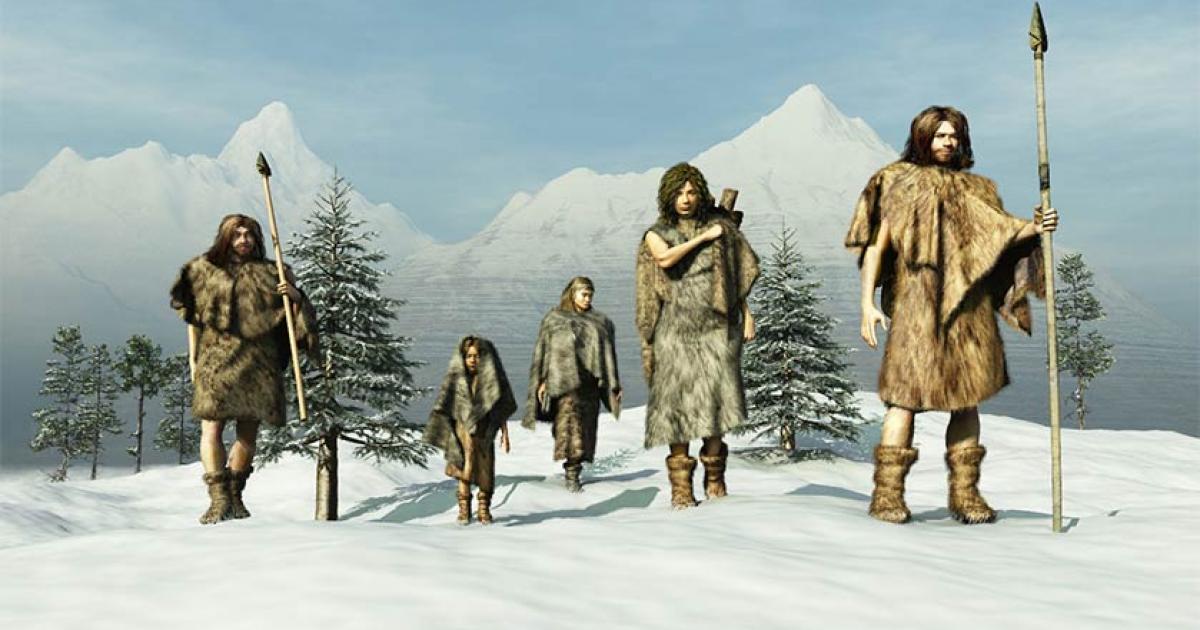 Ice Age hunters endured the harsh climate in Northern Europe.          Source: anibal / Adobe Stock