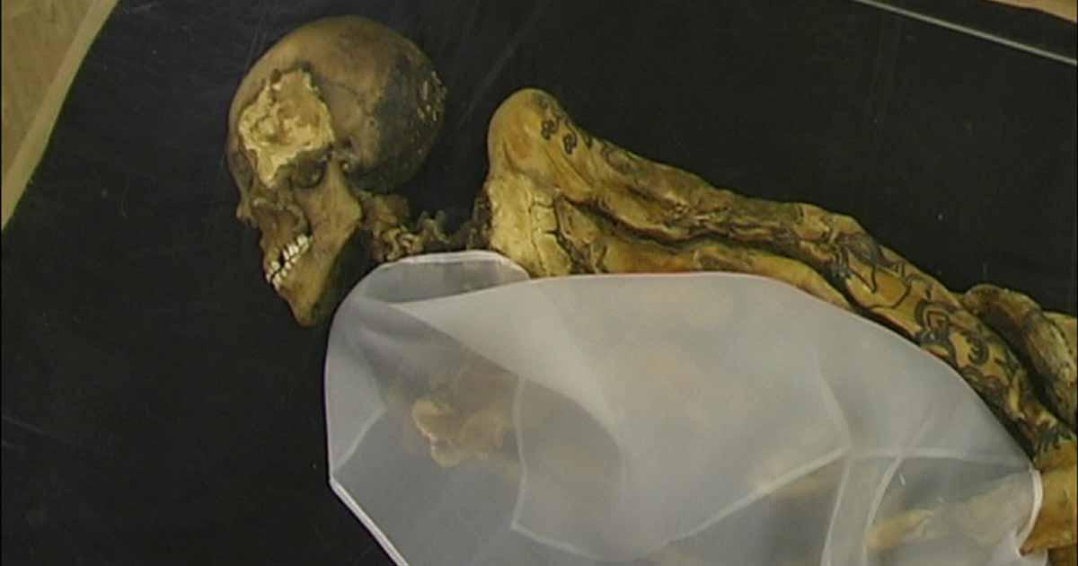 The Ice Maiden, or Ukok Princess. Source: Kobsev / Public Domain.