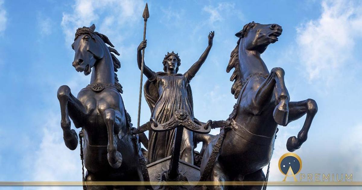 Statue of Boudicca commissioned by Queen Victoria (Rixie / Adobe Stock)