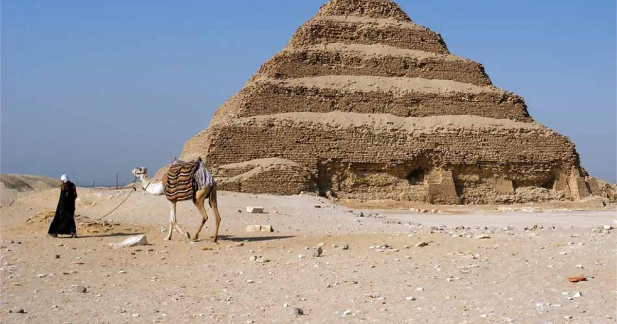 Step pyramid of Djoser. Source: Pavle / Adobe Stock.