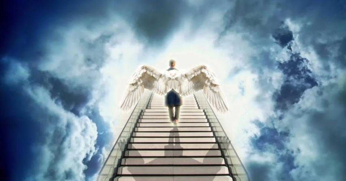 Jacob's ladder, a stairway to heaven