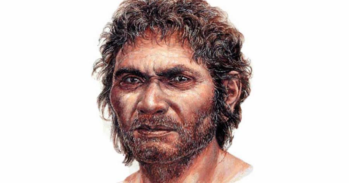 The Japanese population is descended from the Minatogawa man, depicted here in an artistic reconstruction. Source: Teruya Yamamoto / National Museum of Nature and Science, Tokyo