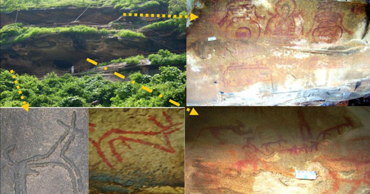 Kaimur Range Rock Art - India
