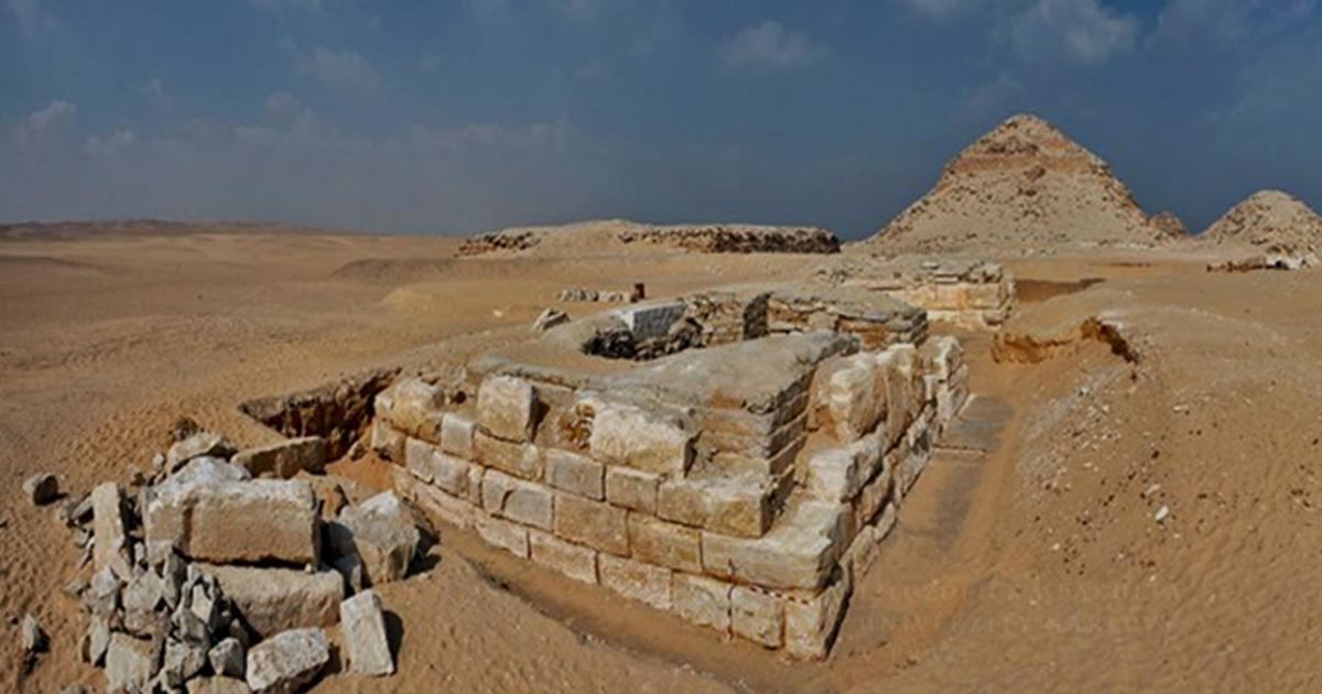 Panorama of the tomb of Khentkaus III. 