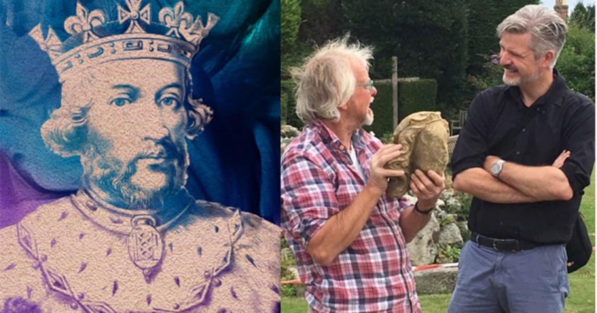 King Edward II’s Stone Head Unearthed at British Abbey