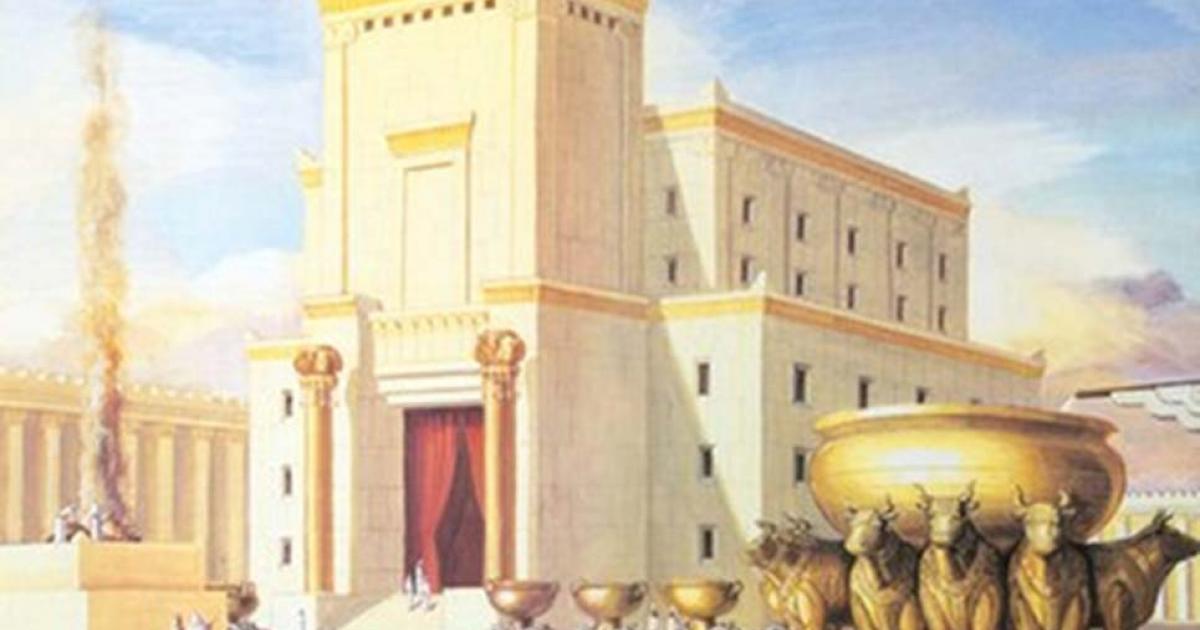 A modern interpretation of King Solomon’s Temple.