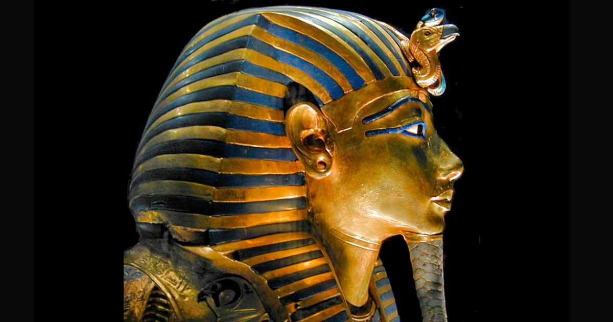 The golden mask of King Tut. Source: Jean-Pierre Dalbéra / CC BY 2.0