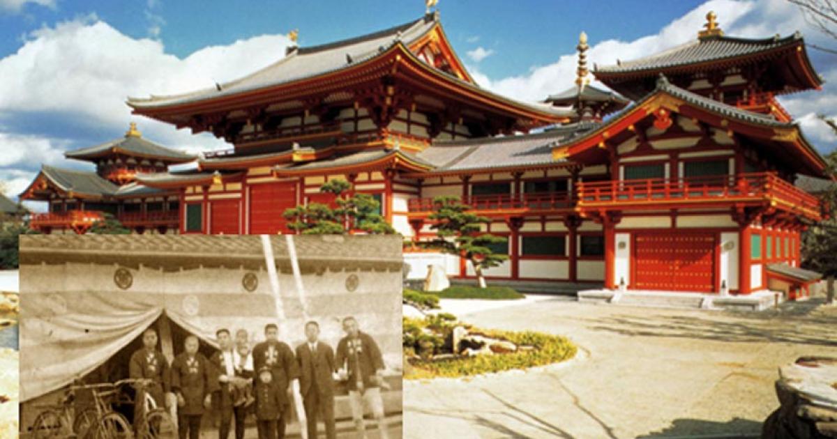 Nen-ho Makotokyo, head temple Kongoji Haiden, constructed by Kongo Gumi 