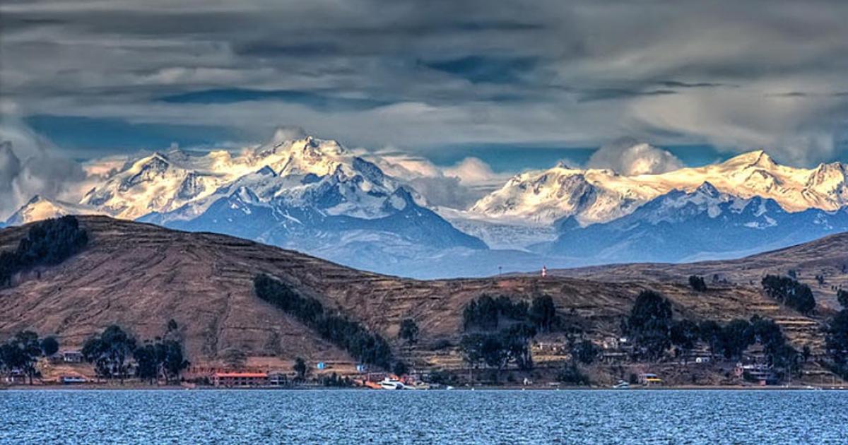 Lake Titicaca in Bolivia