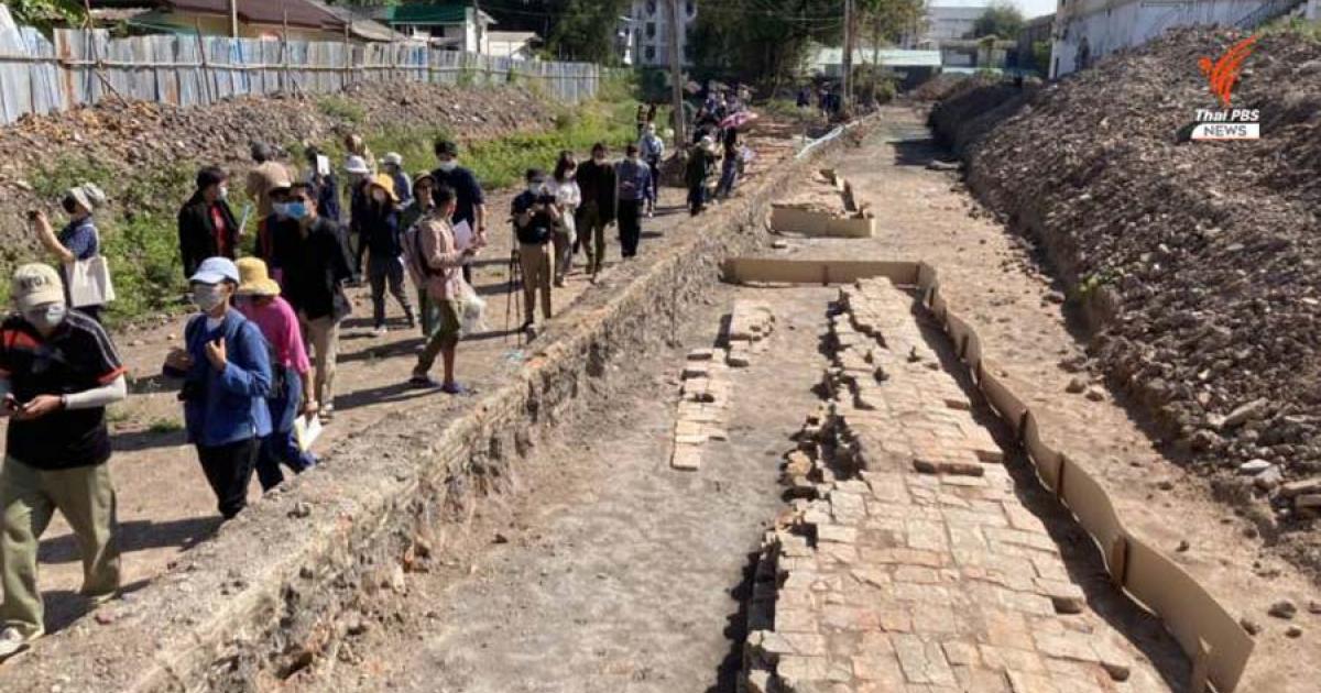 Lan Na Kingdom palace remains have been uncovered in Chiang Mai, Thailand. Source: Thai PBS