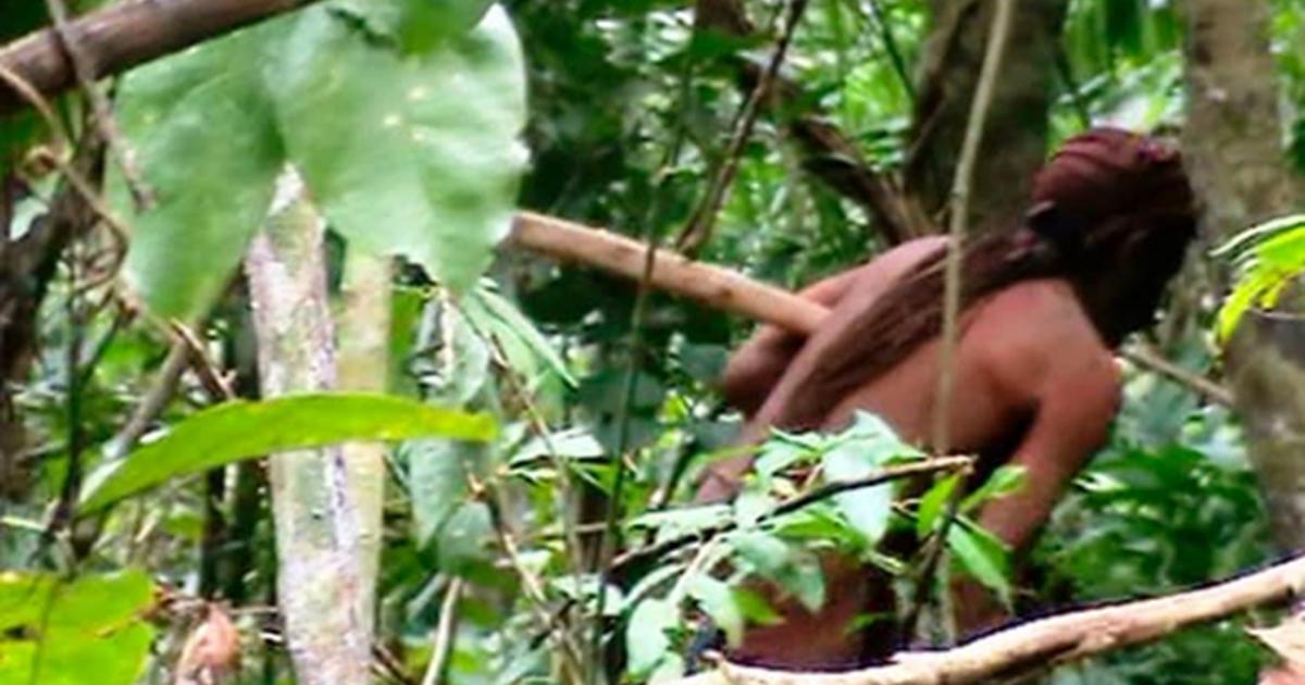 nai-Fundacao Nacional do Indio [Funai] captured this image of an Indigenous man believed to have been living alone for 26 years. Source: Funai-Fundacao Nacional do Indio
