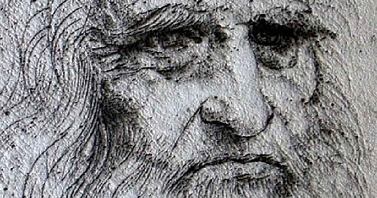 Self-Portrait of Leonardo da Vinci. Source: MAMJODH / CC BY 2.0.