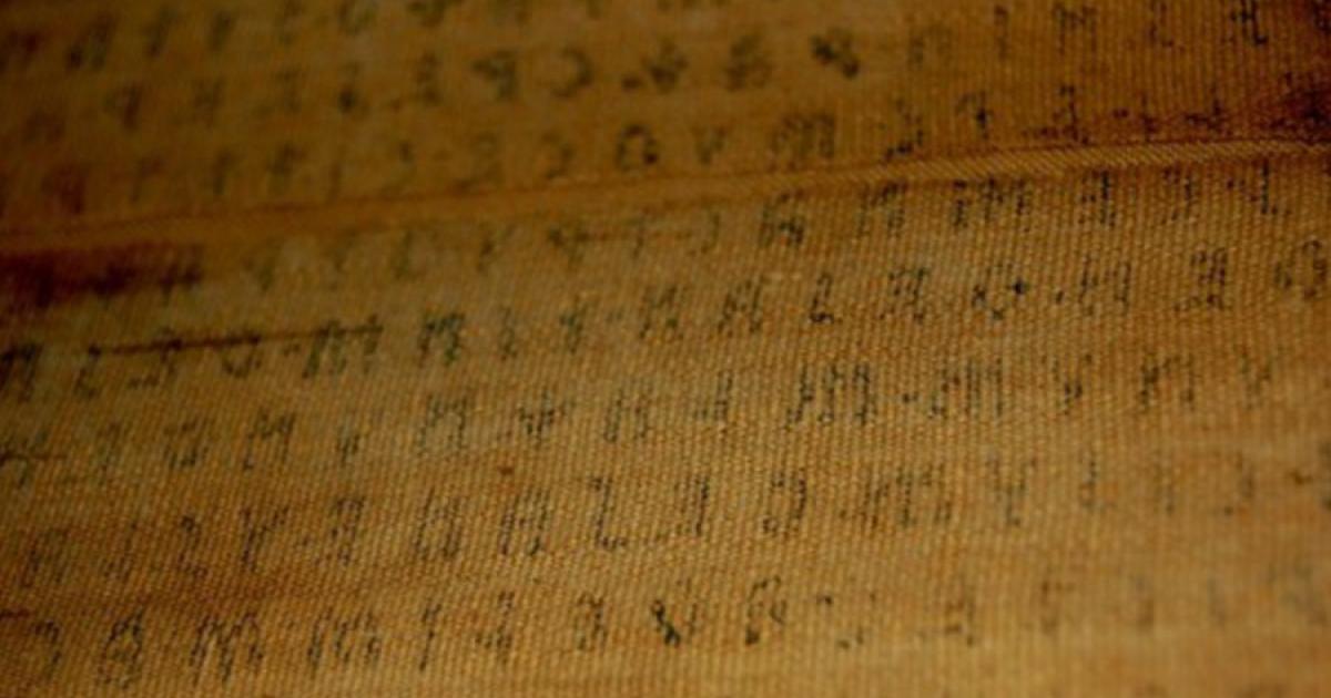 Close up of the Liber Linteus. Source: Curious Expeditions / CC BY-NC-SA 2.0