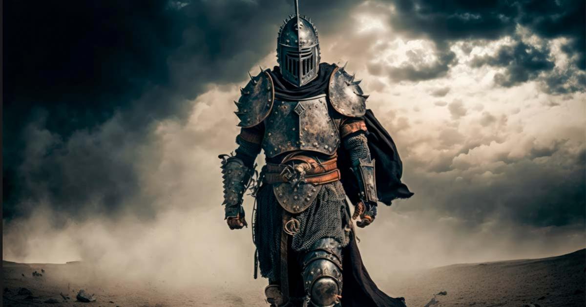 Medieval knight. Source: Lucija / Adobe Stock.