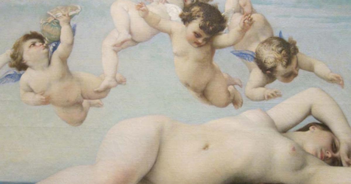 Detail of Alexandre Cabanel’s ‘The Birth Of Venus.’ 