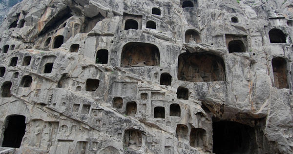 Longmen Grottoes in China