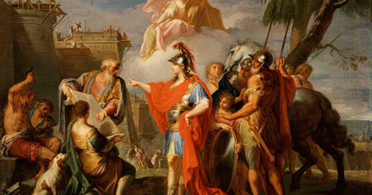 Alexander the Great founding Alexandria (Placido Costanzi, 1737) In conquests from Greece and Egypt to Afghanistan, the Macedonian ruler Alexander the Great (356-323 BC) founded cities-often named for himself-in key military and trading locations.