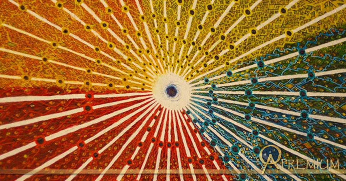 Diagram of the Seqe/Ceke system of Cusco, a believed system of energy lines radiating from Cusco that connected through the cities, shrines, temples and sacred sites of the Incan empire. Planned intricately, the temple of Coricancha sat at the center.