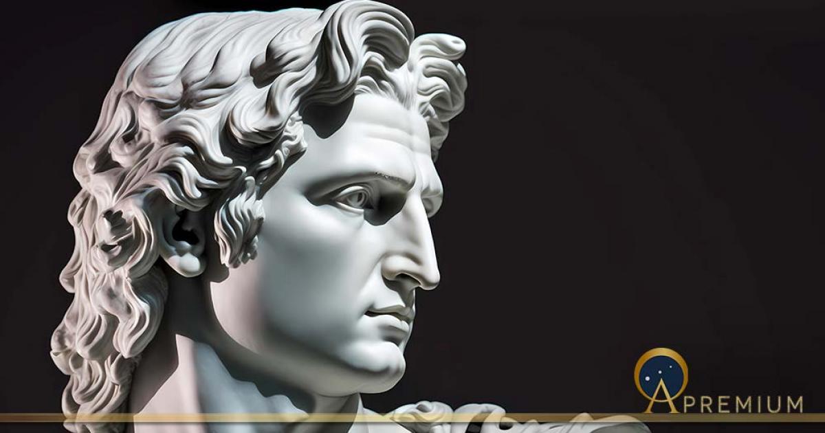 AI generated Alexander with full head of hair. ( Worldillustrator/ Adobe Stock)