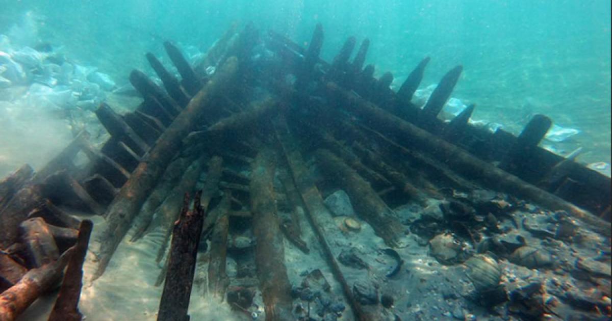 The Ma’agan Michael B Shipwreck.	Source: A. Yurman / The Leon Recanati Institute for Maritime Studies, University of Haifa