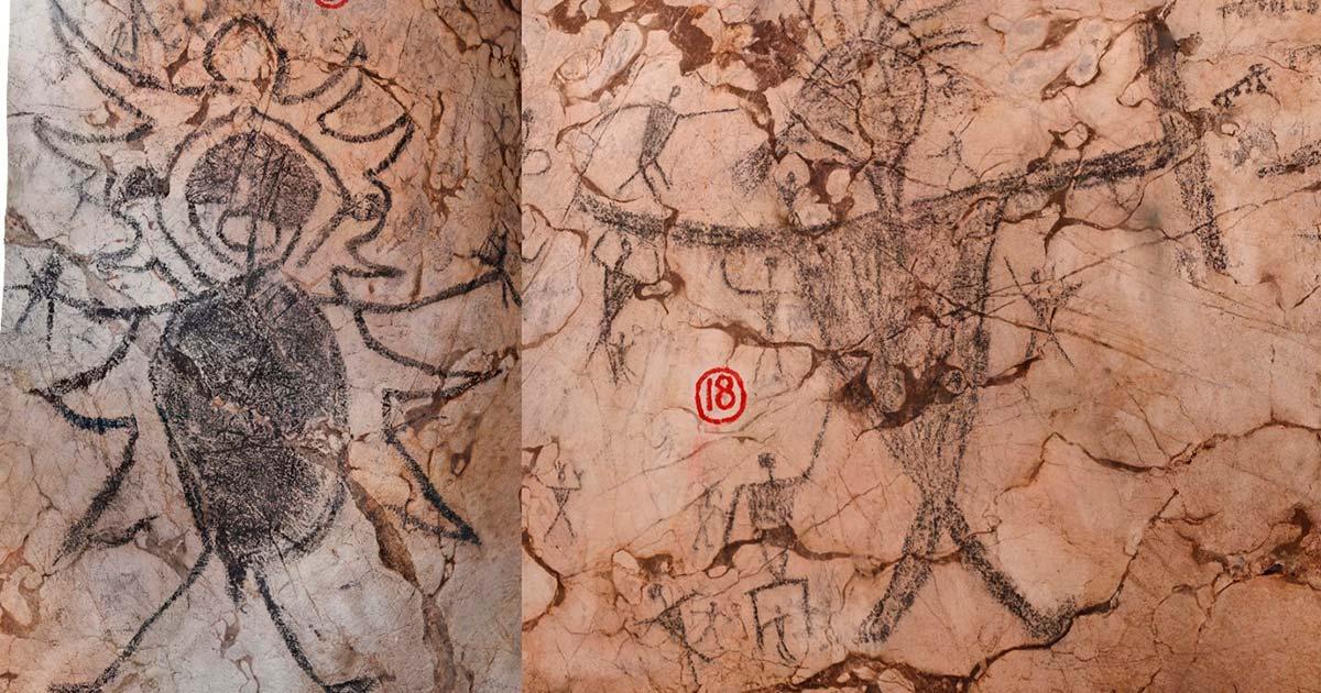 The recently dated Malaysian rock art. Source: Andrea Jalandoni / CC BY 4.0