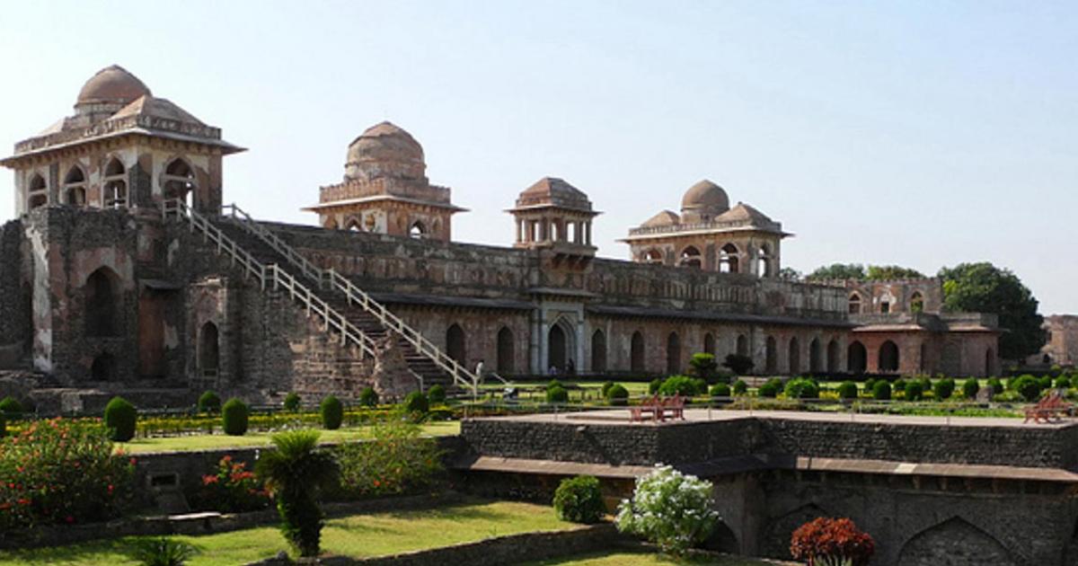 The Jahaz Mahal, Mandu, India 