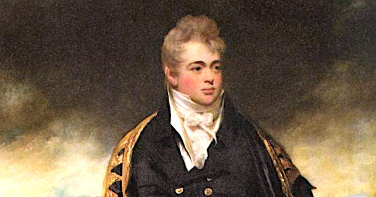 Painting of Howe Browne (1788 – 1845), 2nd Marquess of Sligo, the Irish Aristocrat.  Source: Unknown author / Public domain