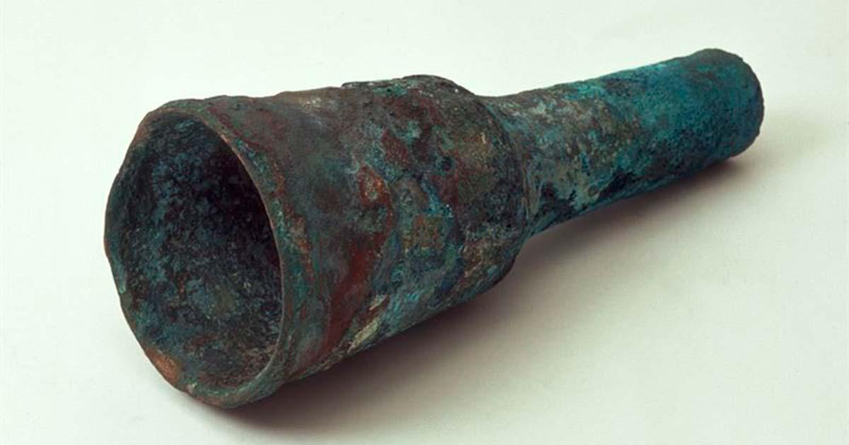 Experts claim this may be Europe’s oldest artillery cannon found off the coast of Sweden. Source: Bo Niklasson/Bohusläns museum/University of Gothenburg