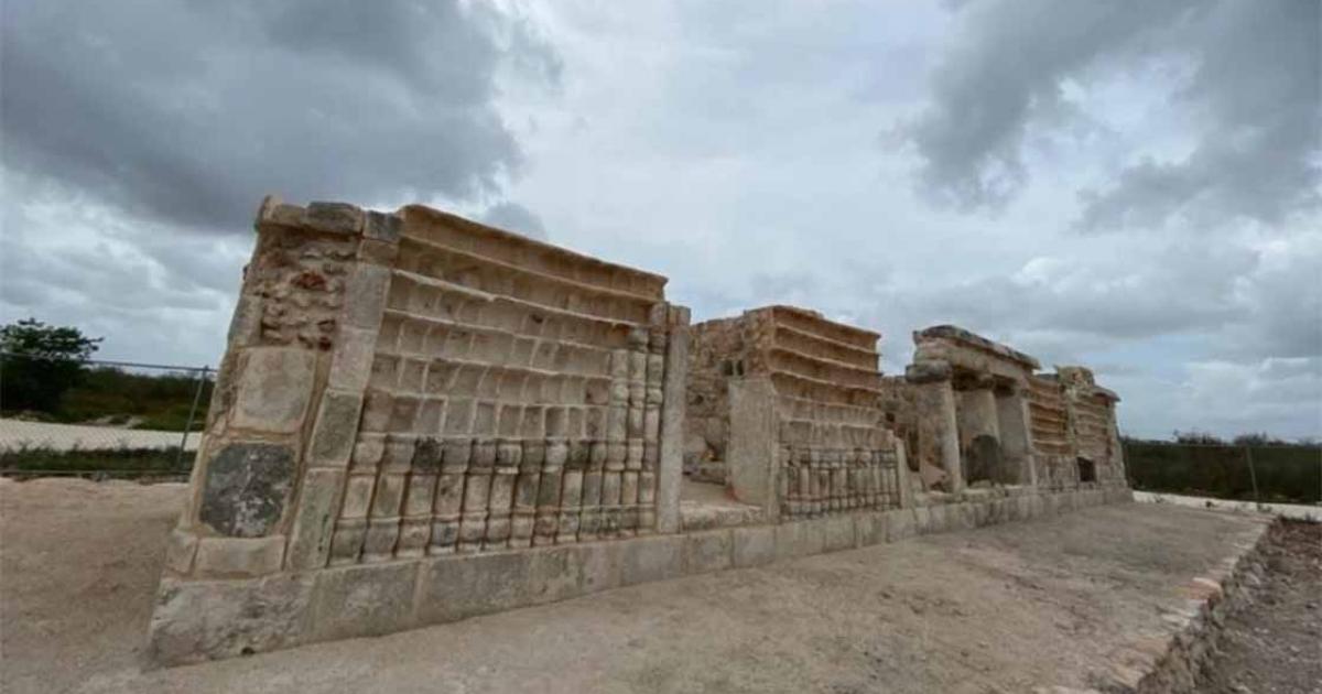 Structure at Xiol, a Maya city located near Mérida, in the Yucatán peninsula of Mexico. Source: El Heraldo de México/Especial