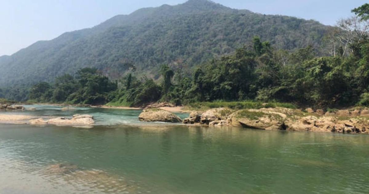 River by the location researchers believe could be the last city of the Lacandon rebels 