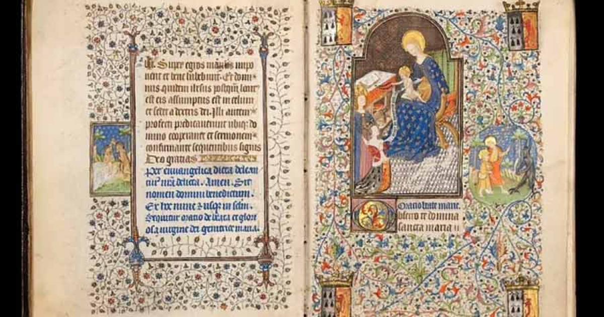 Infrared Reveals a Wife Swap in a Prominent Medieval Religious Book