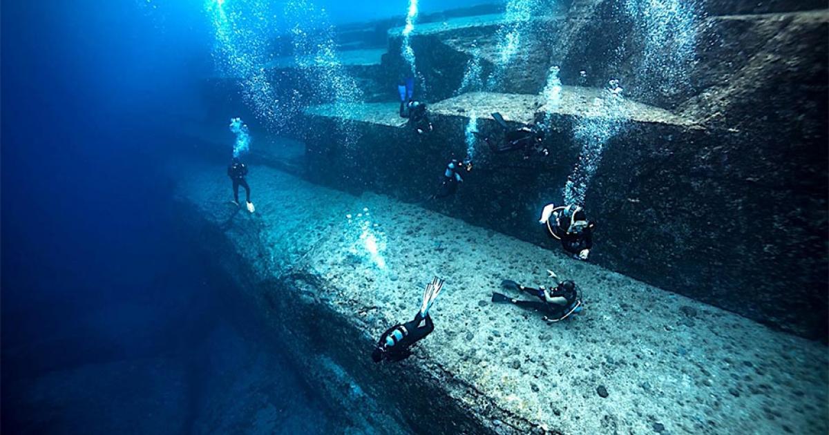 The mystique of megalithic Japan is largely misunderstood, and it seems that the government does not care to find out more. From Yonaguni to Ishi-no-Hoden, let’s delve deeper into the unknown. Pictured: Divers inspecting the underwater site of Yonaguni in Japan. Source: nudiblue / Adobe stock