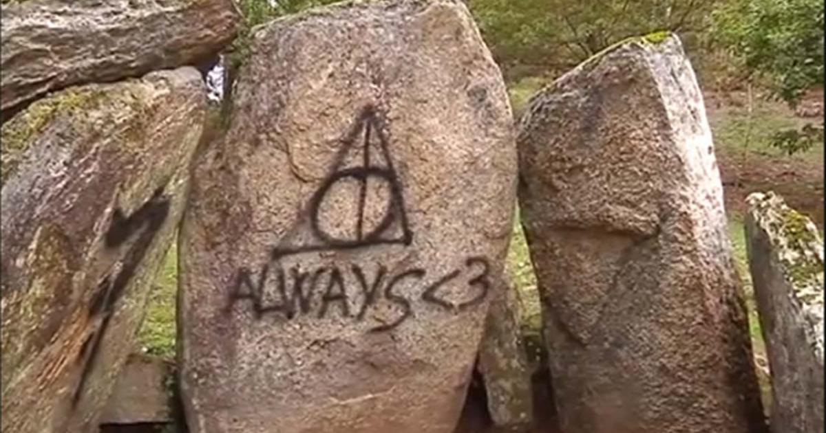 4,000-Year-Old Megalithic Tomb in Spain Vandalized with Harry Potter References