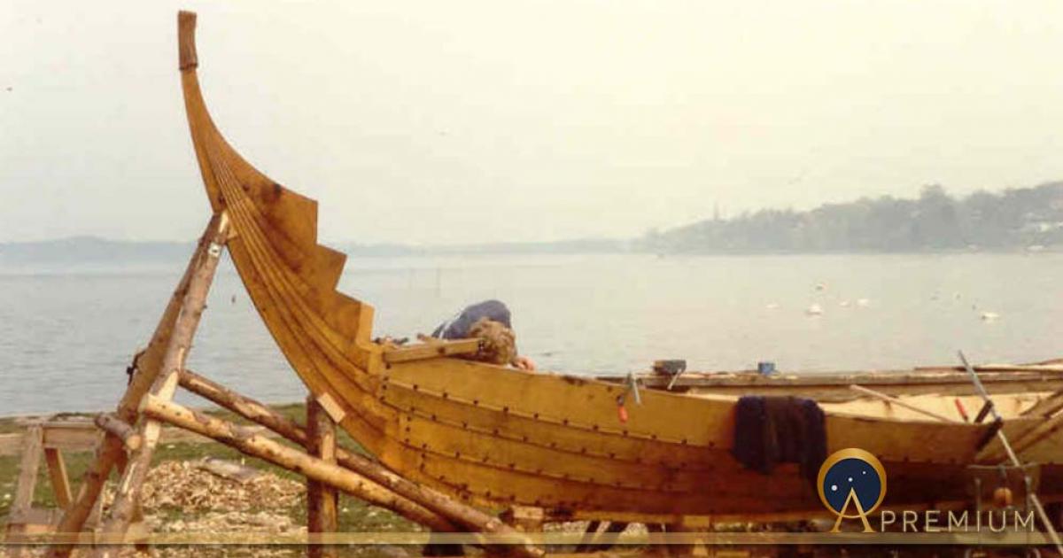 The reconstruction of Skuldelev 5 (1991) (CC BY-SA 3.0)