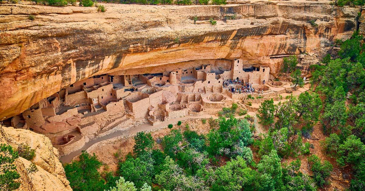 Mesa Verde Cliffside Dwellings. Source:  Patrick Jennings / Adobe Stock.