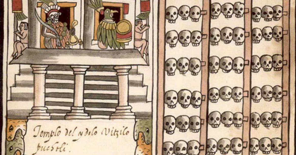 Terrifying Mesoamerican Skull Racks Were Erected to Deter Enemies