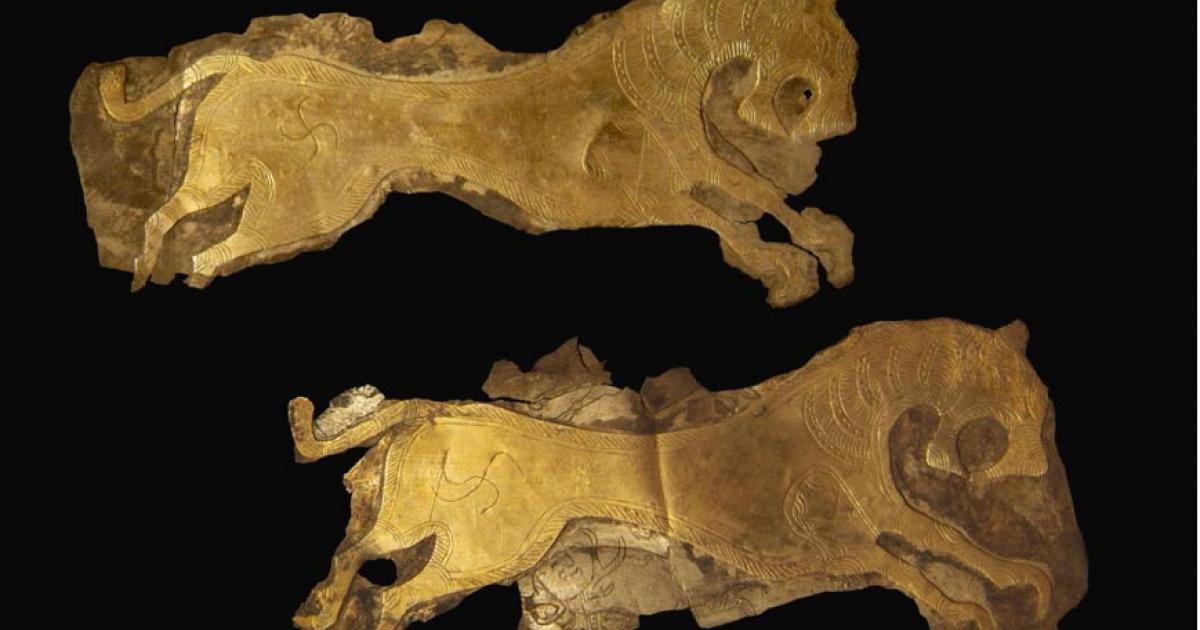 Metal belt from Metsamor site, Armenia. Second century BC.