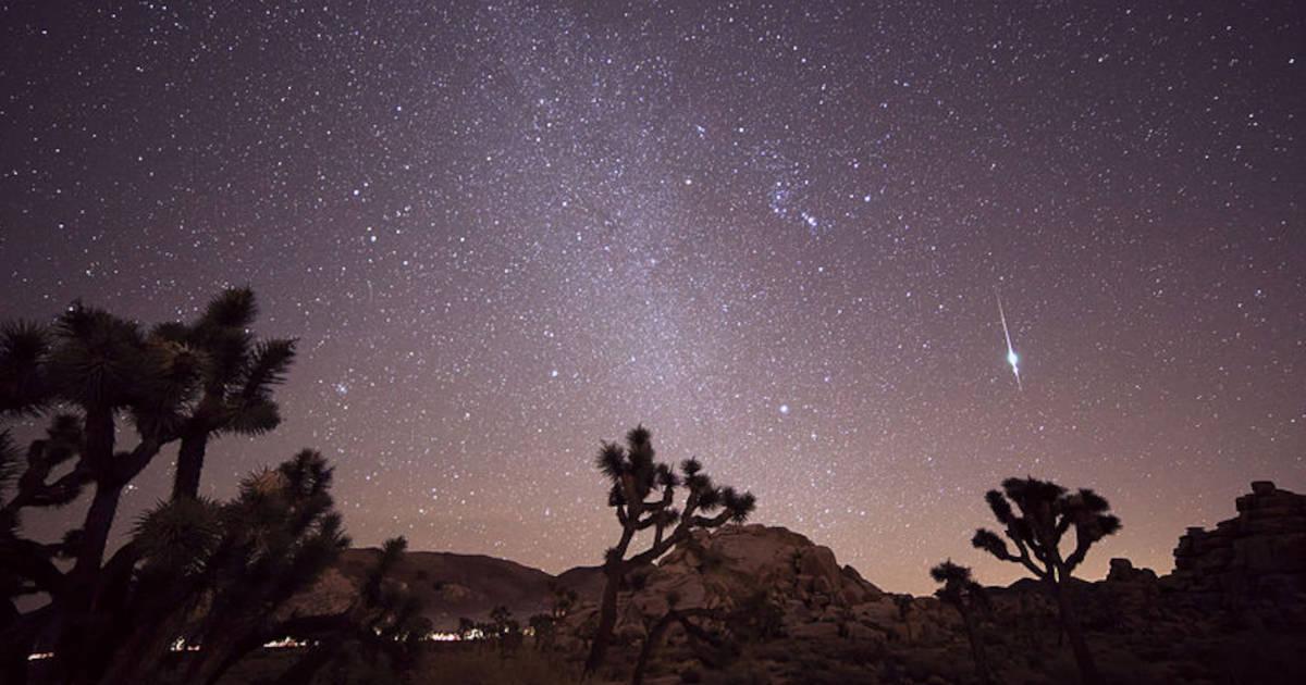 Taurid meteor shower, Joshua Tree, California, 2015.