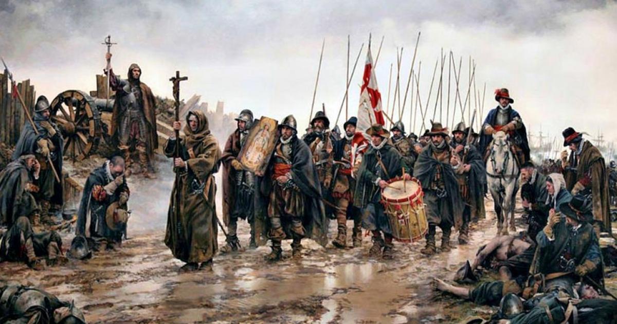 The Miracle of Empel (2015) by Augusto Ferrer Dalmau.