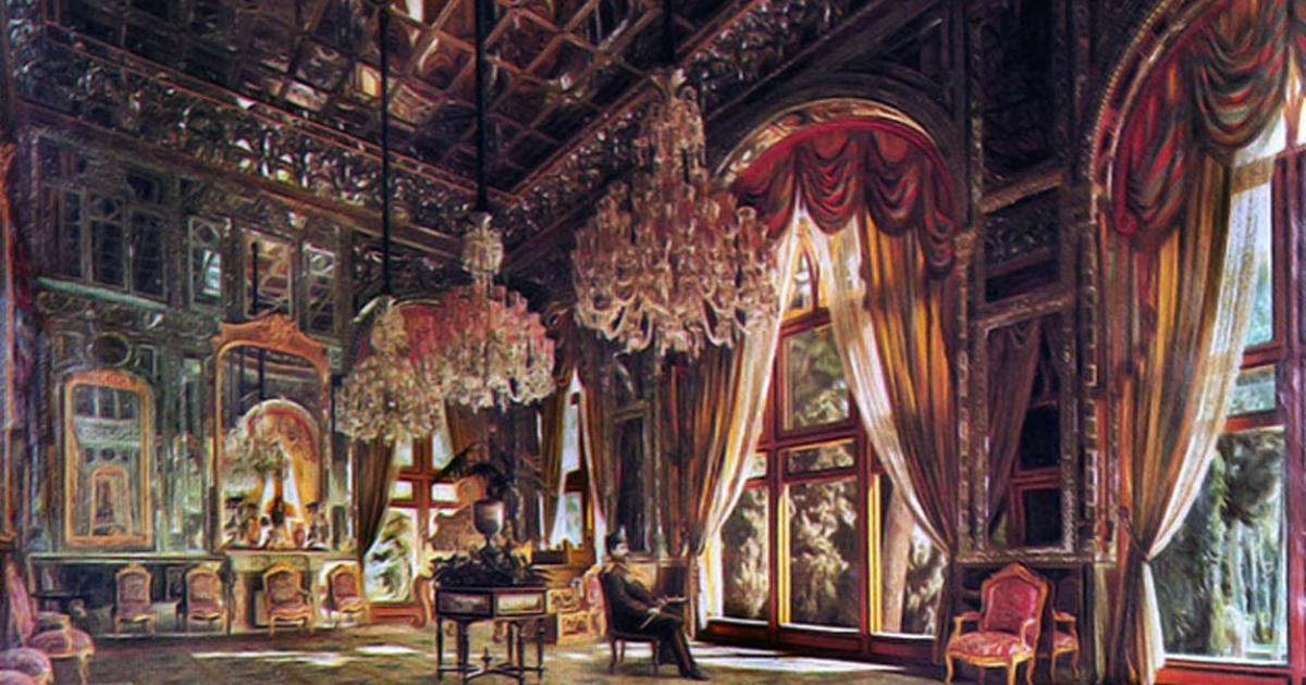 What Wondrous Sights Have Been Seen in the Brilliant Hall of Mirrors at Lavish Golestan Palace?