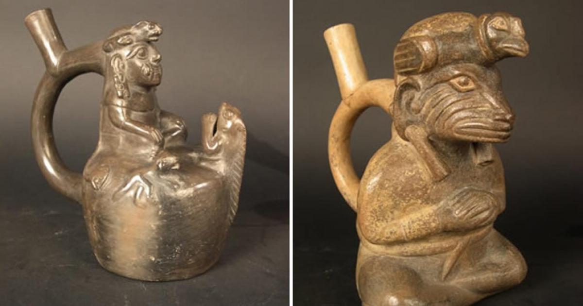 The Mysterious Moche Icon of the Iguana, Companion to the Sky God Wrinkle Face