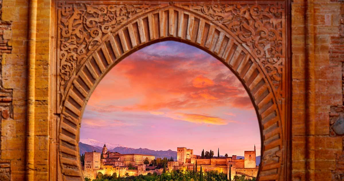 The Moors left behind a legacy of culture and architecture, such as the Alhambra palace complex in Granada, Spain. Source: lunamarina / Adobe Stock