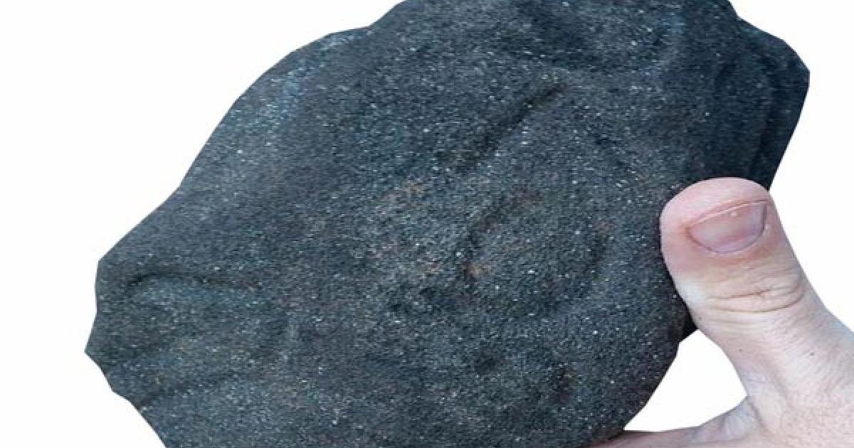 Multi-facet basalt artifact, Georgia, USA.