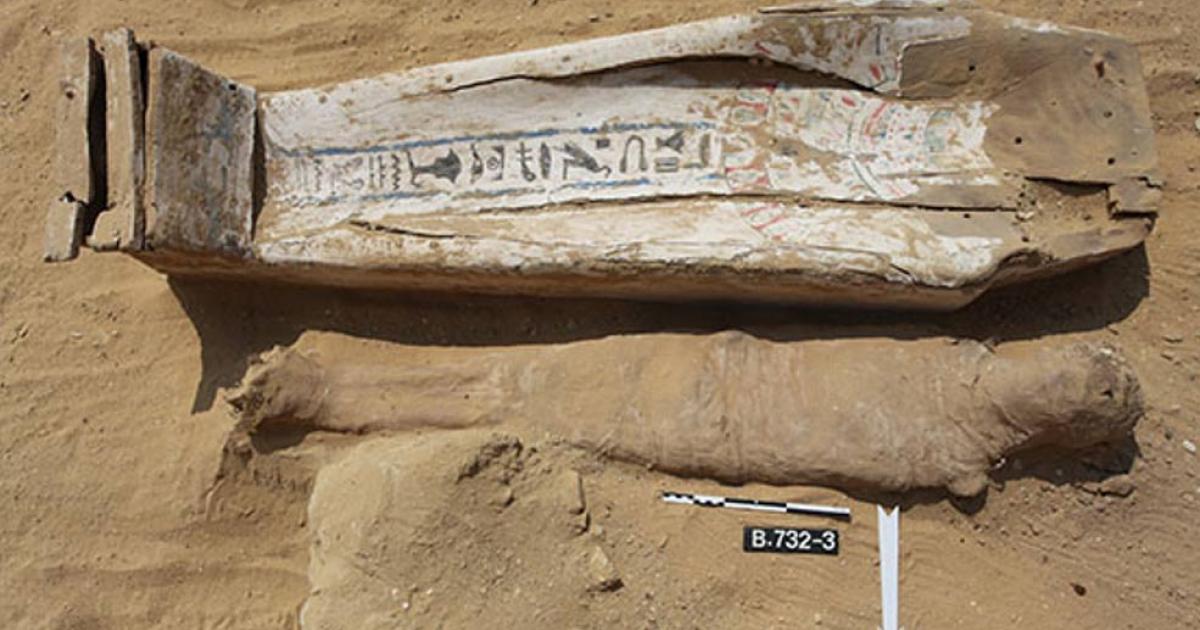 Most of the Saqqara mummies were poorly preserved and had decayed coffins