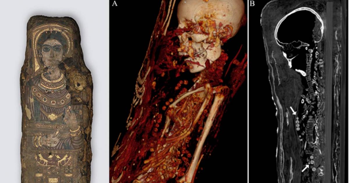 Mummies Scanned to Unravel the Beautiful Mysteries Bound Inside