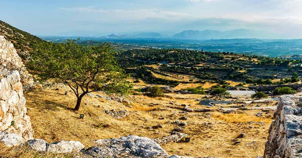 Mycenae, near Nafplio in Greece, in the north-eastern Peloponnese. Source: Irina Rogova / Adobe Stock