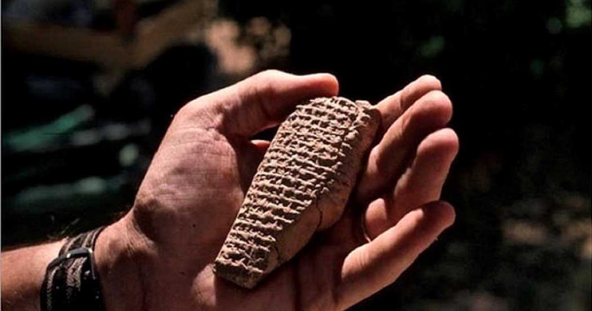 Cuneiform tablet known as Letter ZTT 22. (Credit: Ziyaret Tepe Archaeological Project)