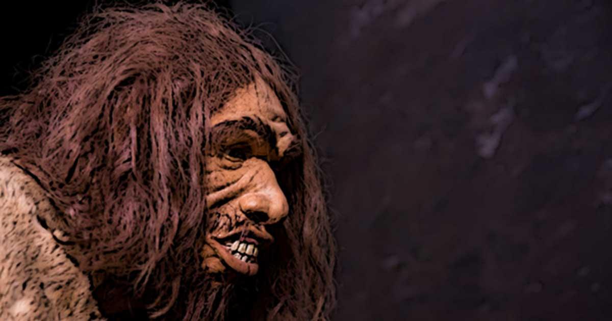 Model of a Neanderthal 