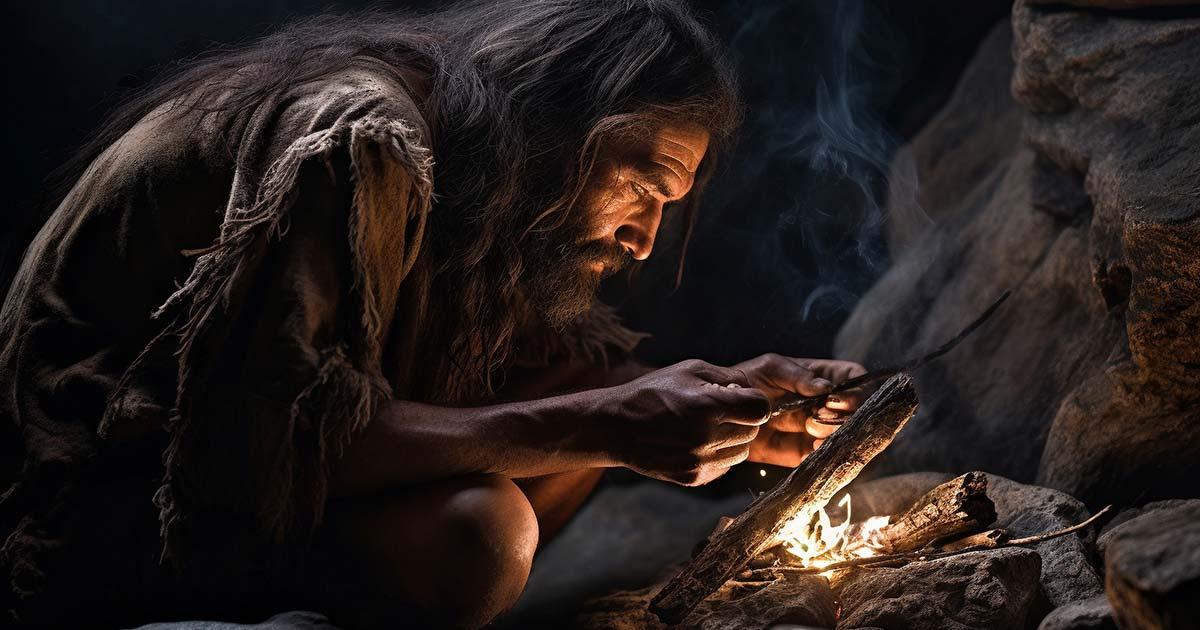 Representational image of Neanderthals by a fire. Source: Jeff Whyte / Adobe Stock