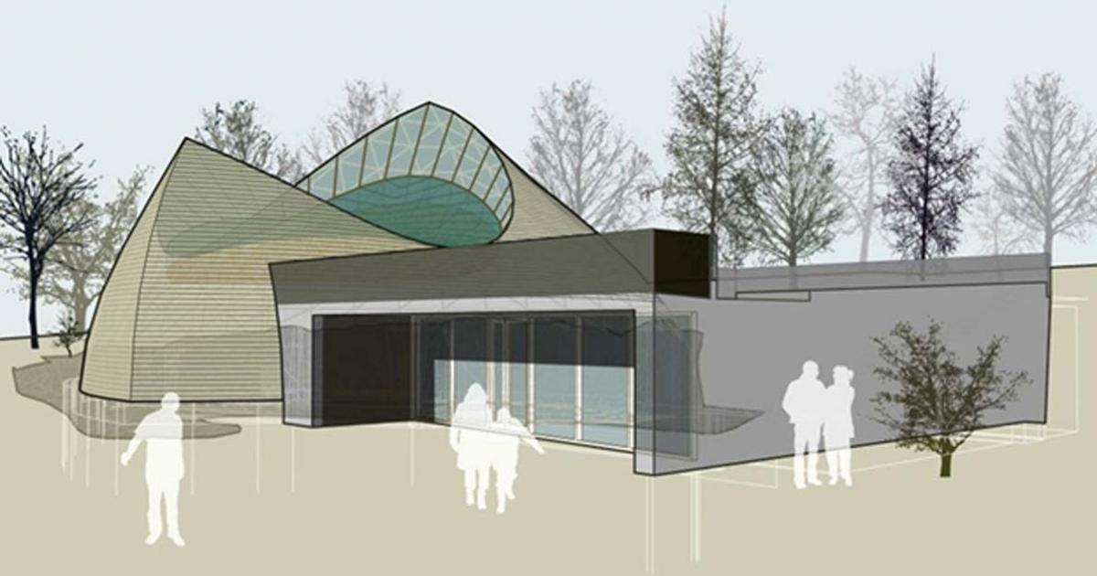 Digital model of the neopagan Ásatrúarfélagið temple in Iceland. 